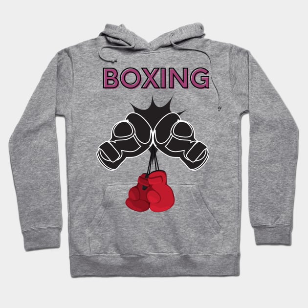 boxing Hoodie by busines_night